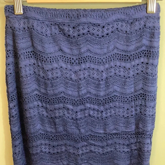 LE CHATEAU High-waist lace pencil skirt size XS - Picture 10 of 11